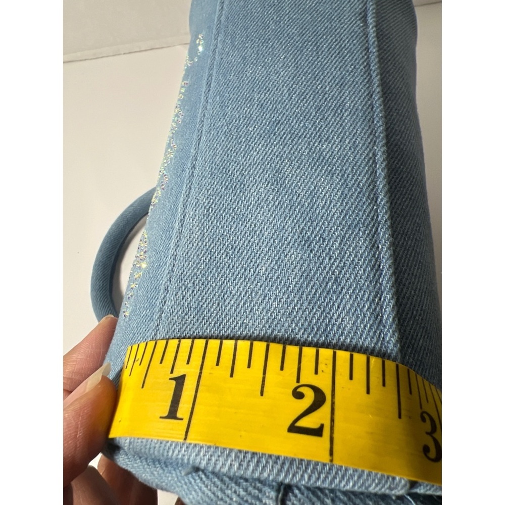 Juicy Couture Blue Handbag nwt denim - Picture 8 of 9